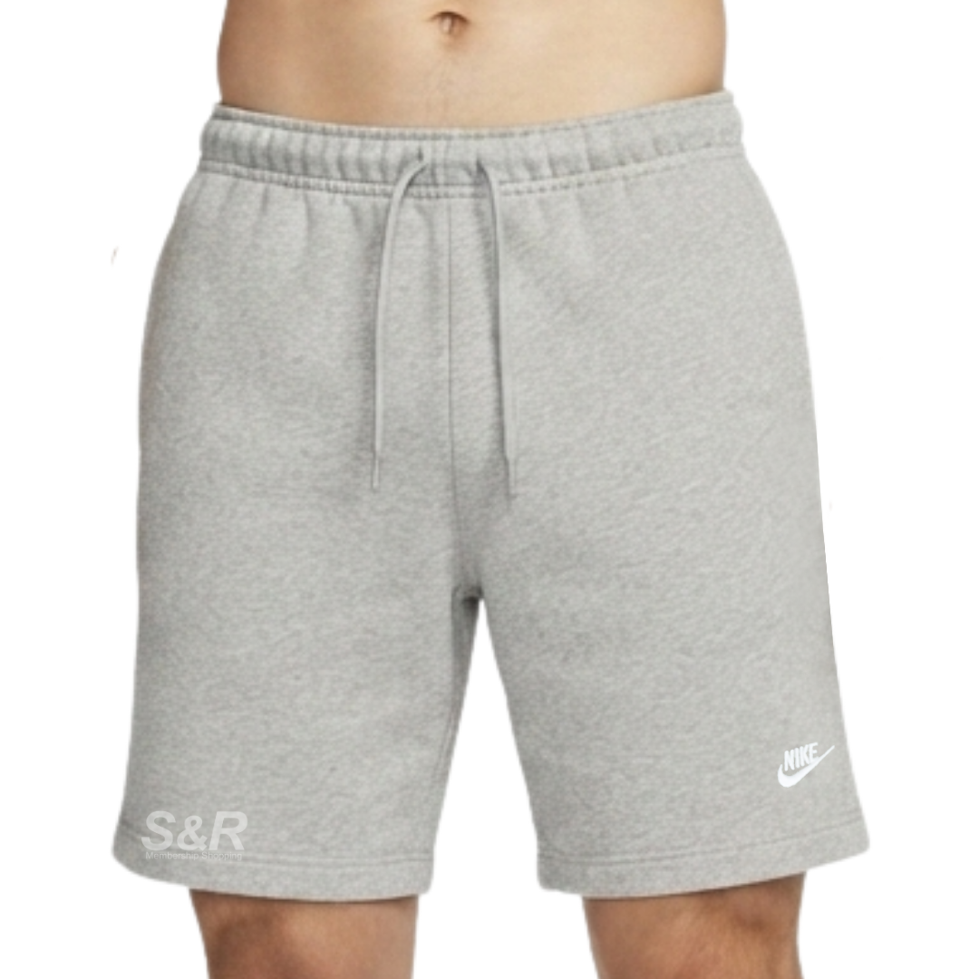 Nike Mens Club Knit Short Gray